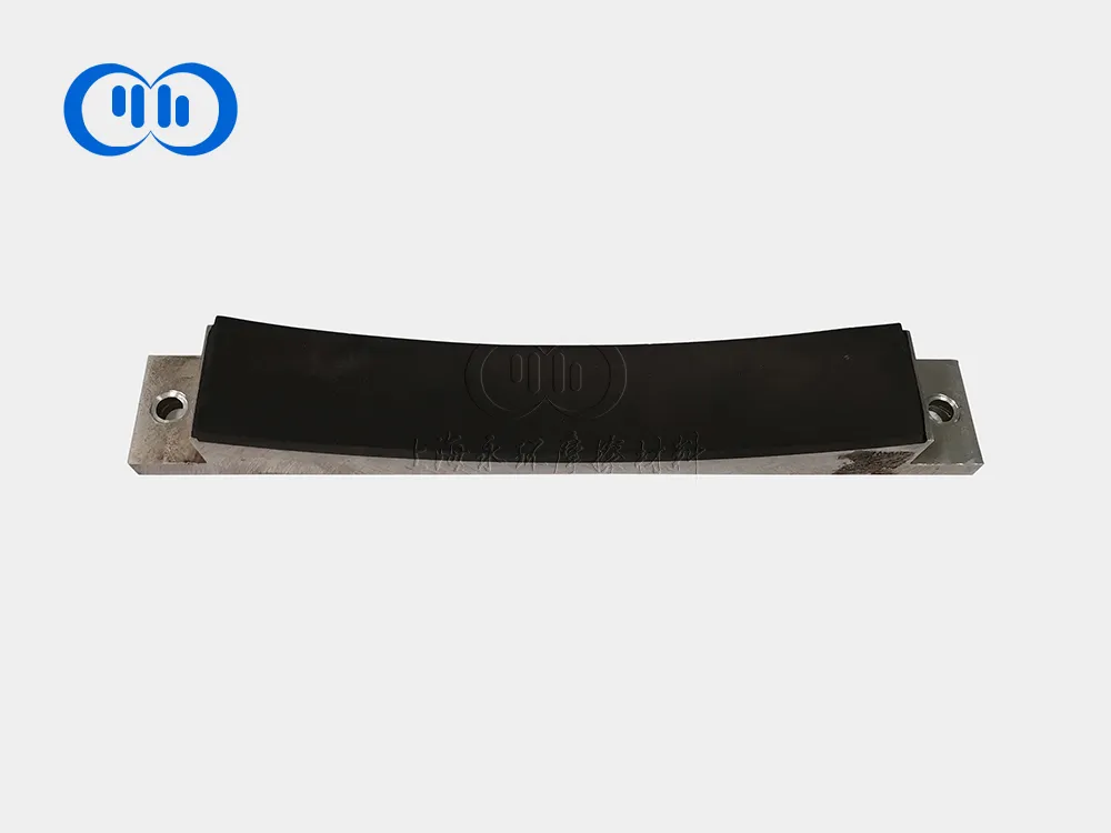 Elevator friction plate assembly