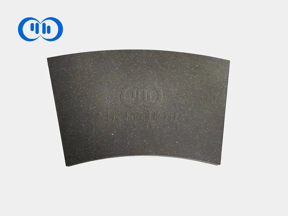 Forging press friction plate